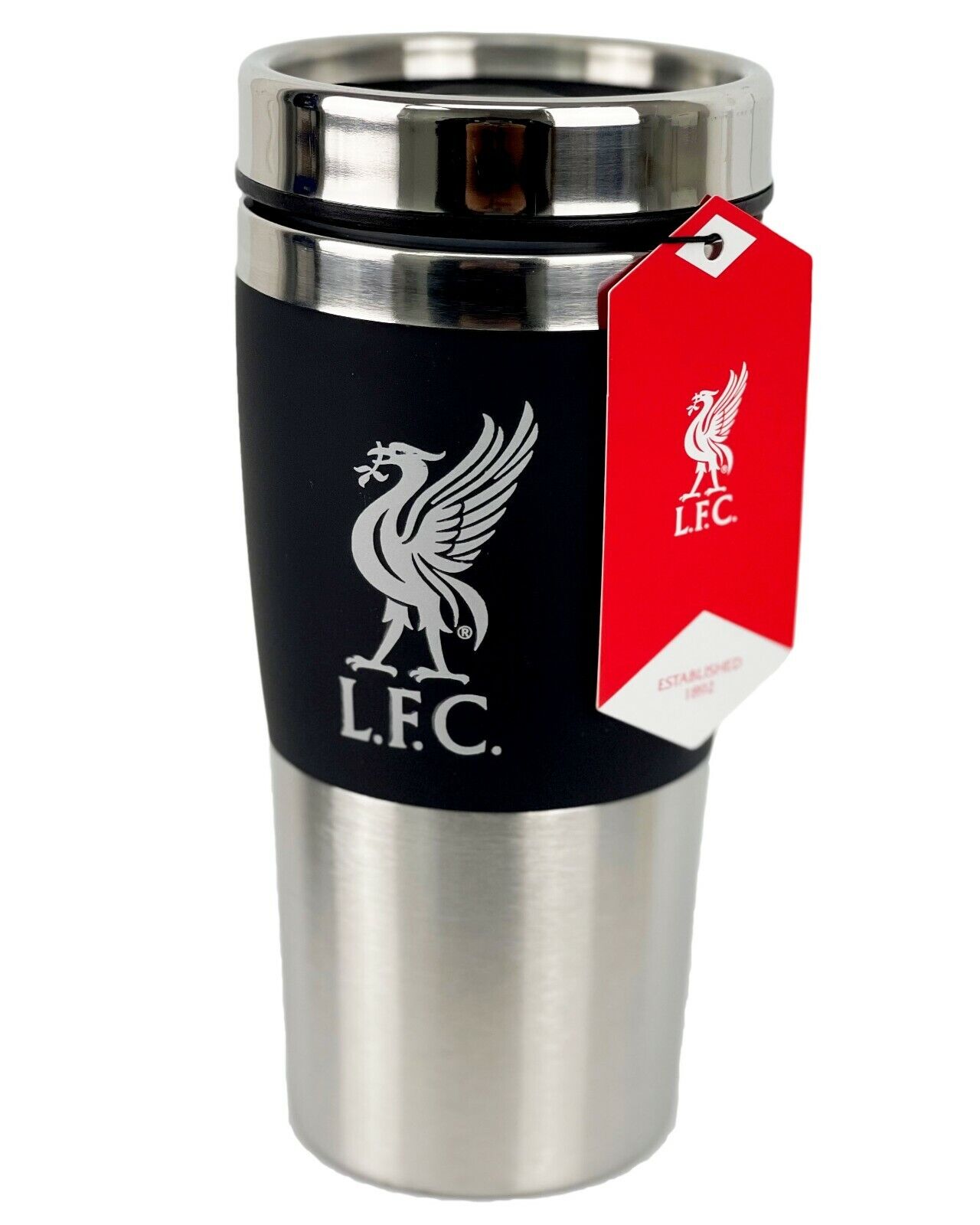 Liverpool Travel Mug, Official Liverpool FC Executive Handleless Travel Mug
