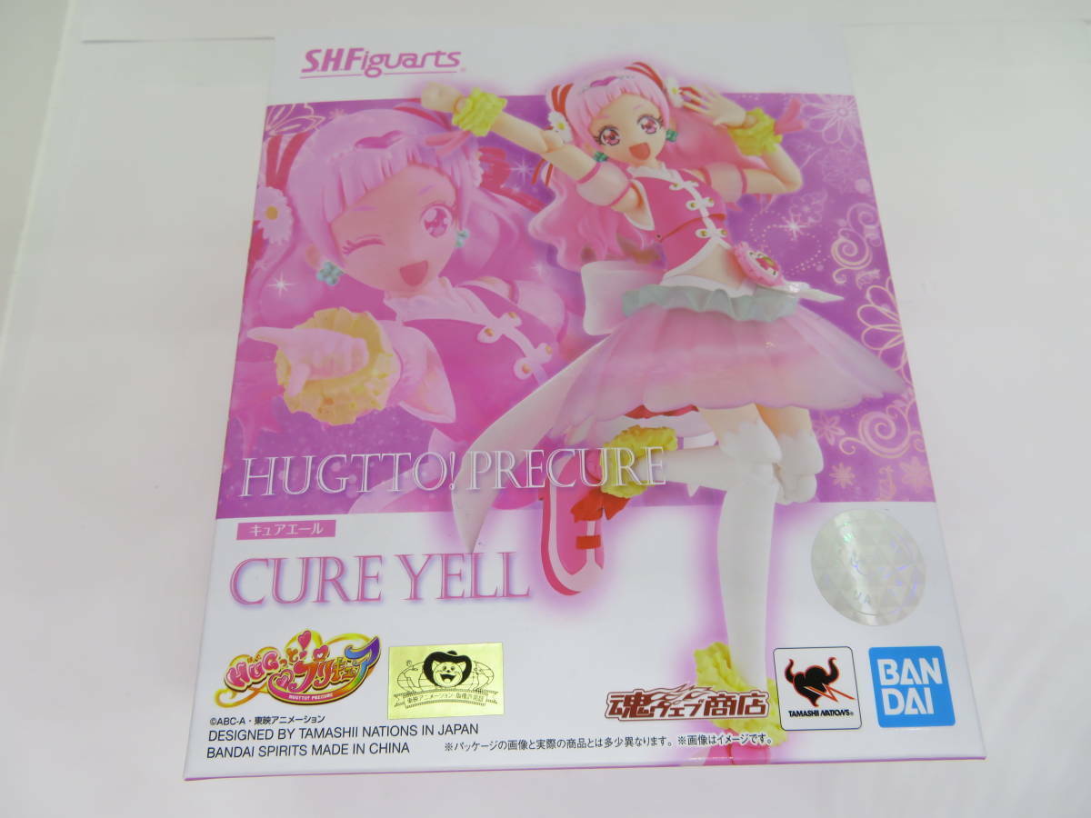 BANDAI Pretty Cure Pre-Cure Hugtto S.H.Figuarts Cure Yell figure F/S NEW