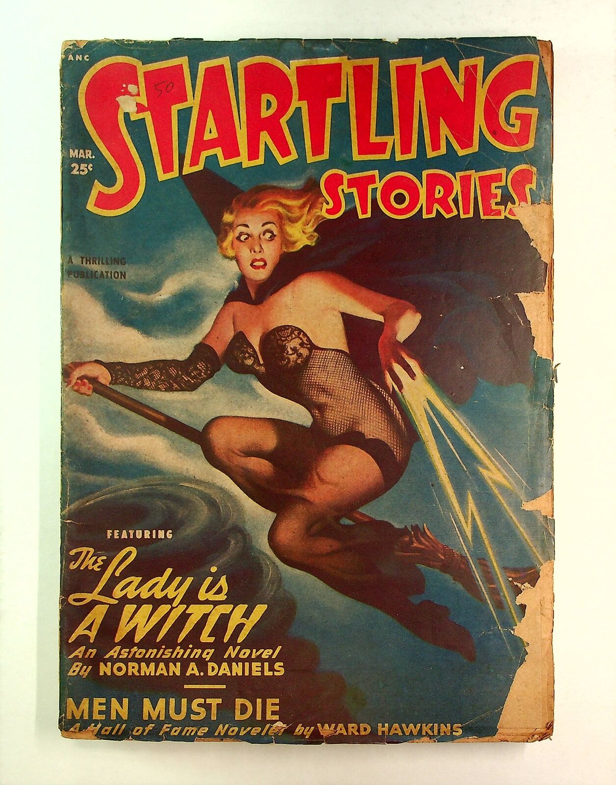 Startling Stories Pulp Mar 1950 Vol. 21 #1 GD+ 2.5