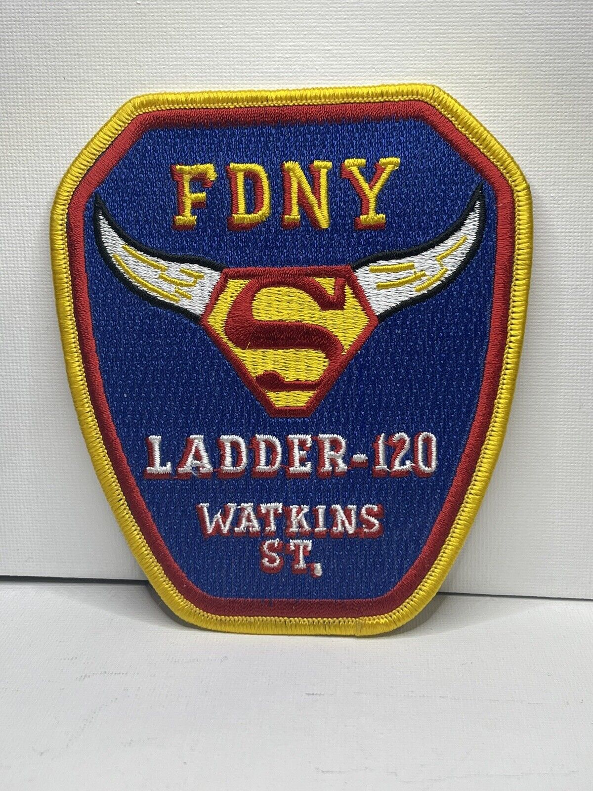 FDNY LADDER 120 WATKINS NEW YORK NY  4 3/4\