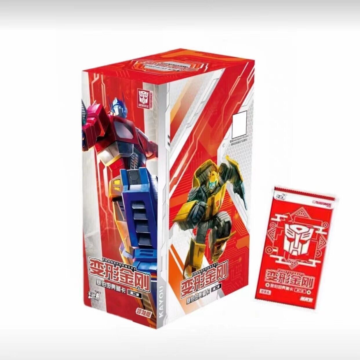 Kayou Hasbro Transformers Card Booster Box TCG CCG 1 Box 18 Pack NEW