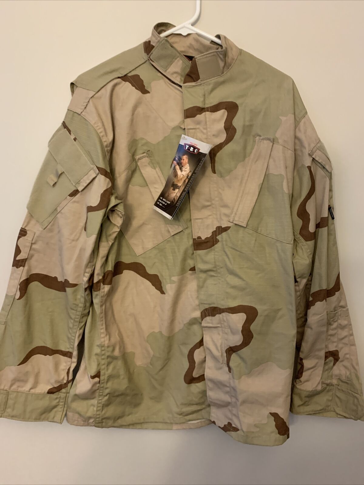 Tru-Spec Tactical Response Uniform Shirt Small - Long 3 Color Camoflauge