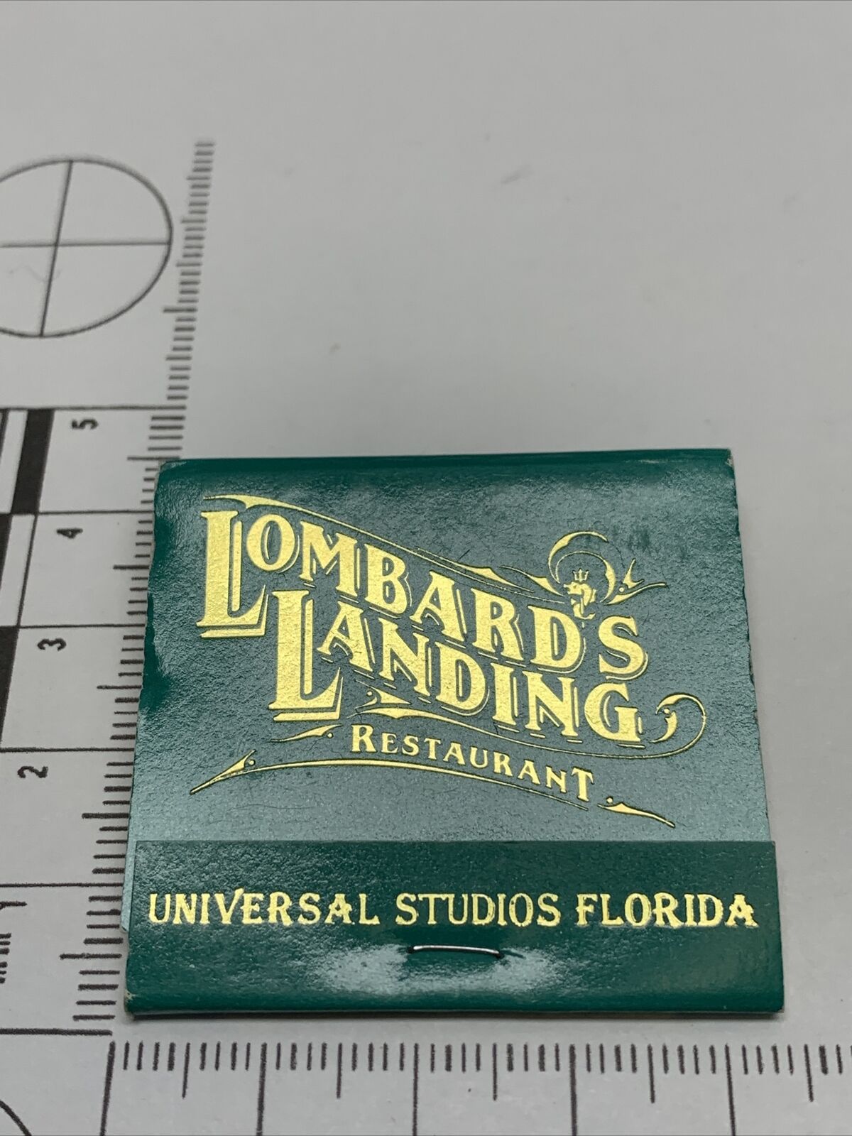 Vintage Matchbook Lombard’s Landing  Restaurant Universal Studios Florida gmg