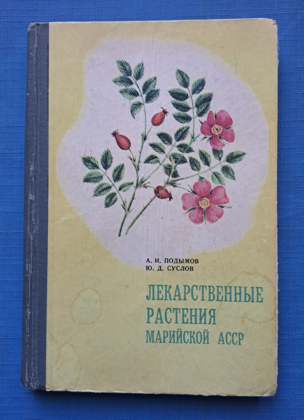 1974 Medicinal plants of Mari ASSR Herbal Treatment Medication Russian book