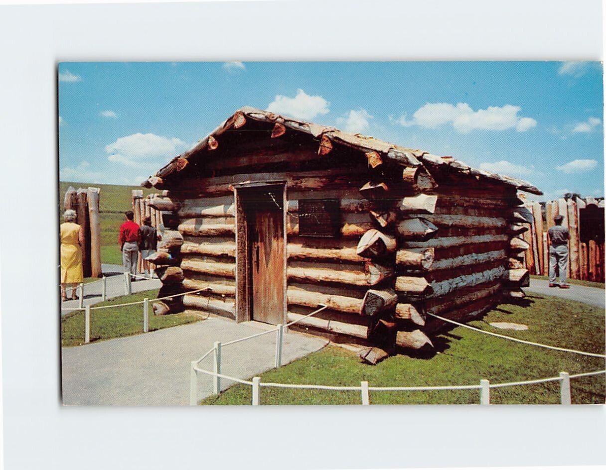 Postcard Cabin, Fort Necessity, Farmington, Pennsylvania