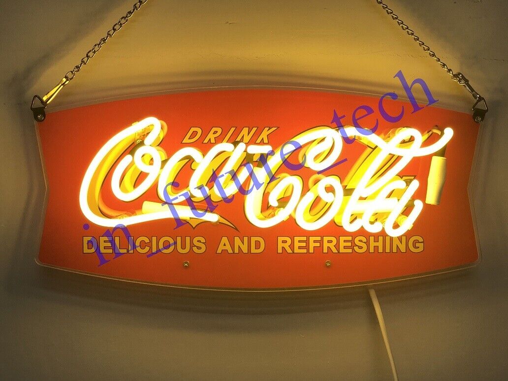 New Style Drink Coca Cola Man Cave Neon Light Sign 14\