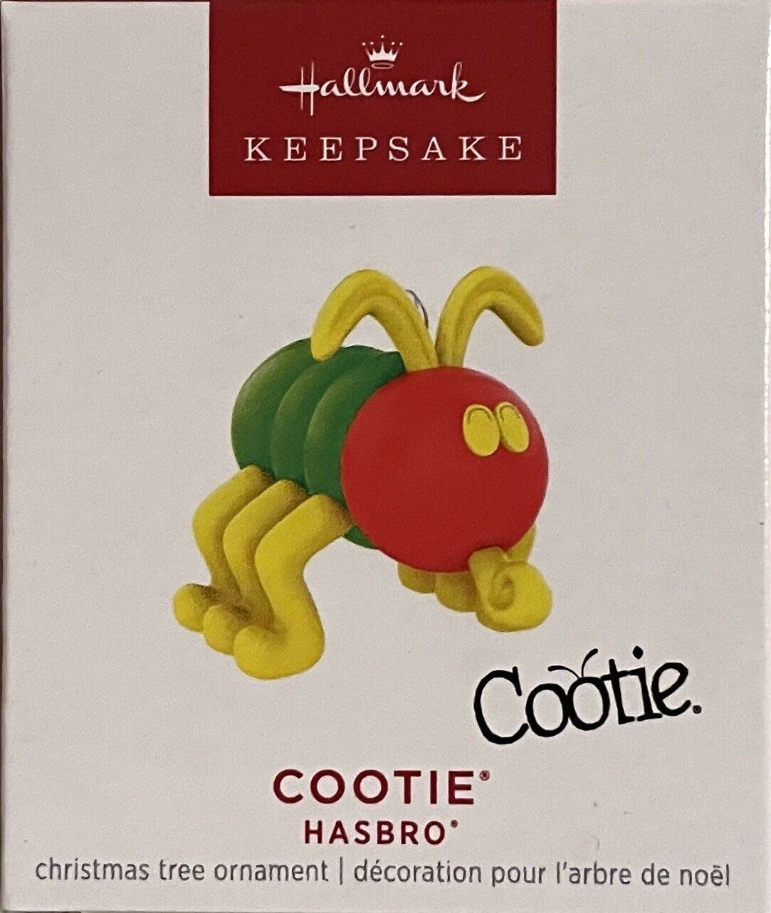 Hallmark 2023 Hasbro Cootie Miniature Keepsake Ornament NIB