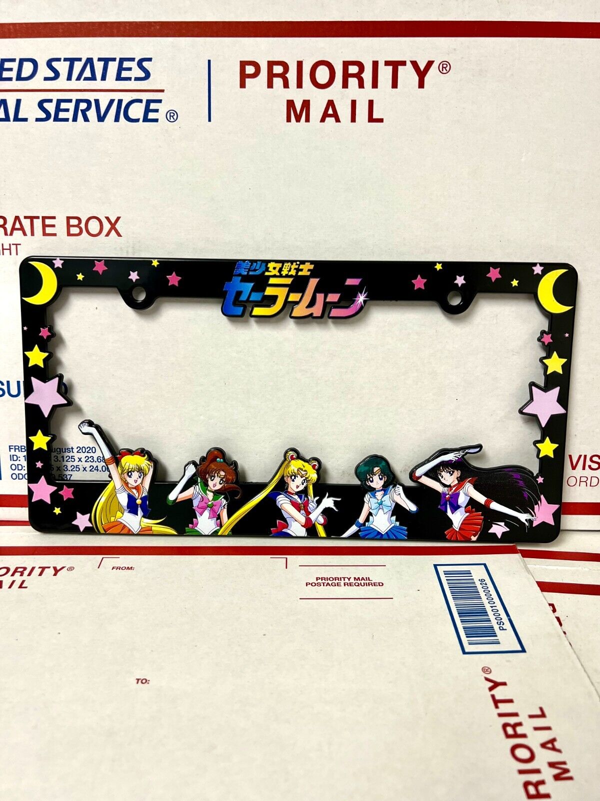 Sailor Moon License Plate Frame 