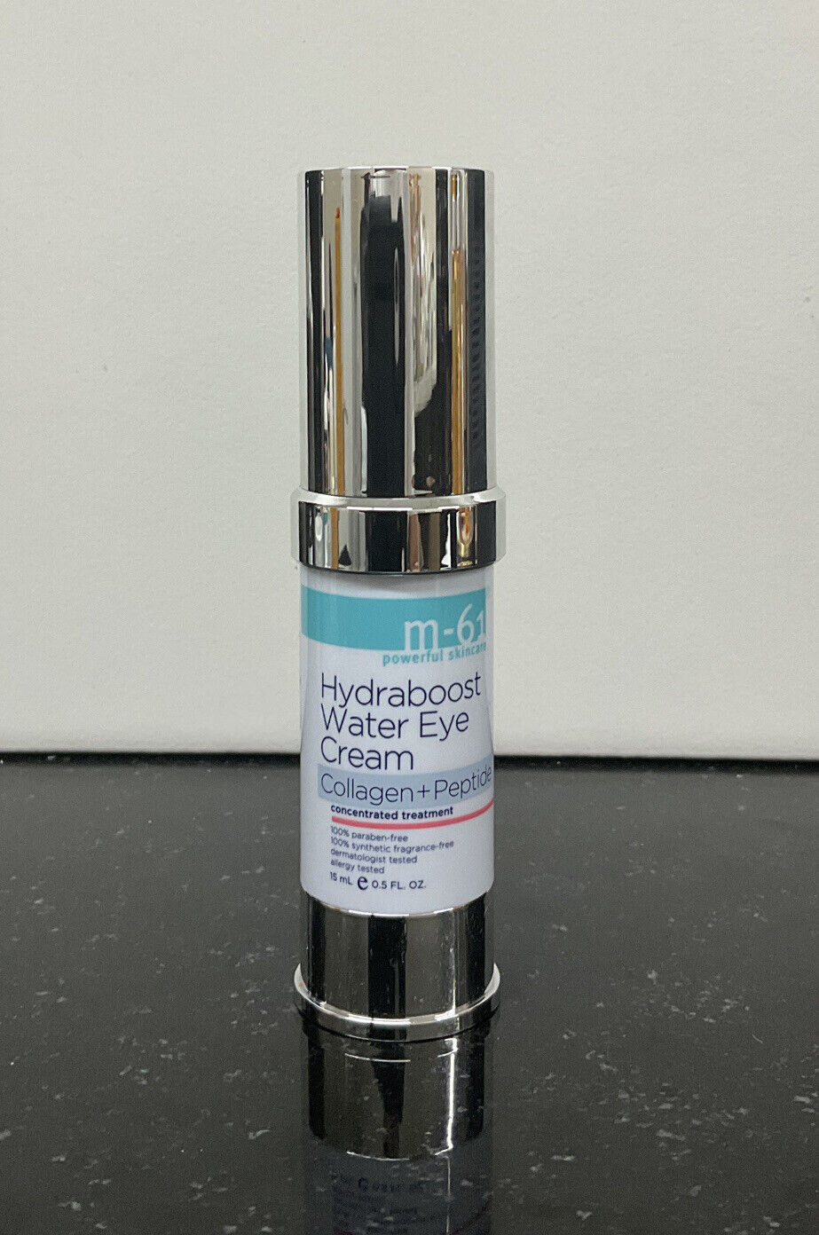 M-61 Hydraboost Water Eye Cream Collagen + Peptide 0.5 oz AS PICTURED