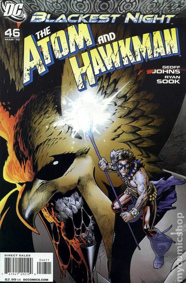 Atom and Hawkman #46 VF 2010 Stock Image