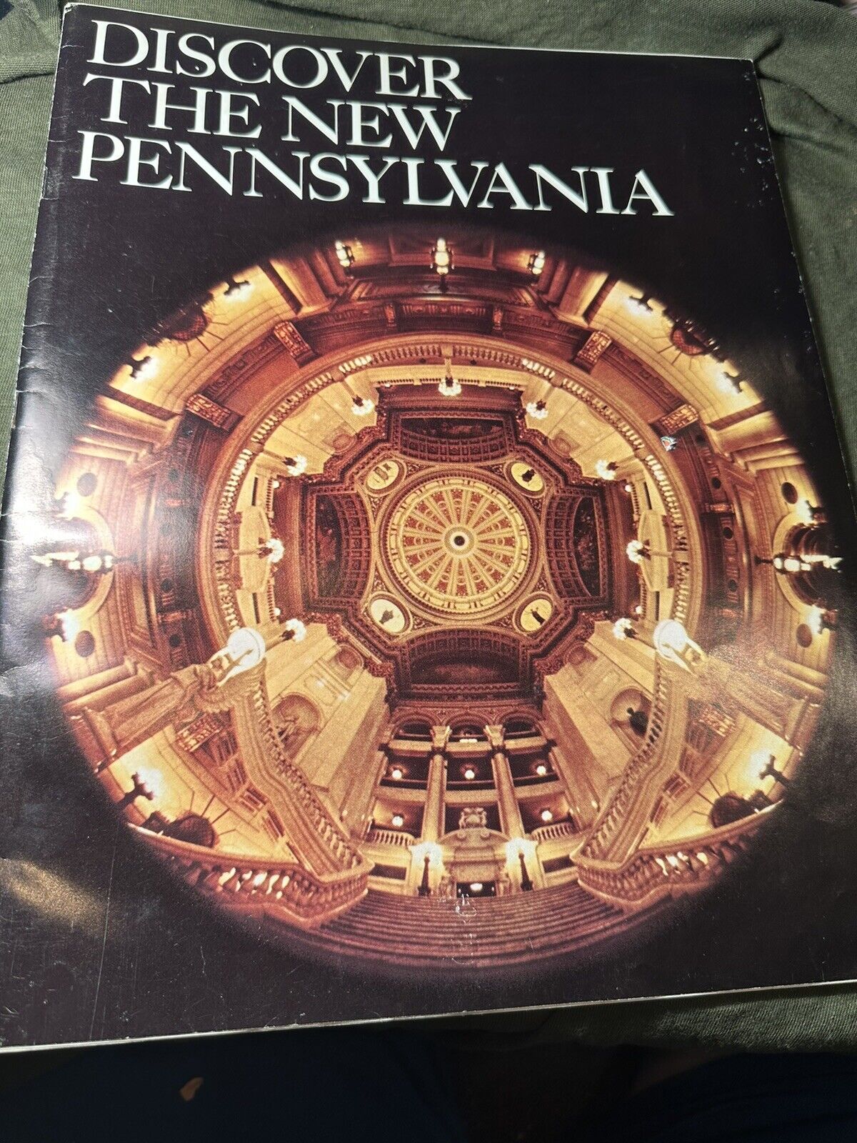 Discover the New Pennsylvania - 1967 educational magazine.  Large 13.5 by 10.5