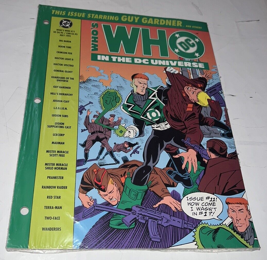 Who\'s Who in the DC Comics Universe #11 NM 1991 The Issue Starring Guy Gardner