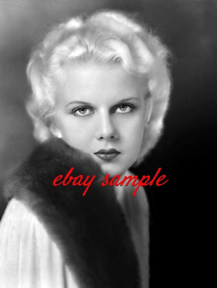 JEAN HARLOW EARLY PUBLICITY PHOTO - Hollywood 1930's Movie Star Actress