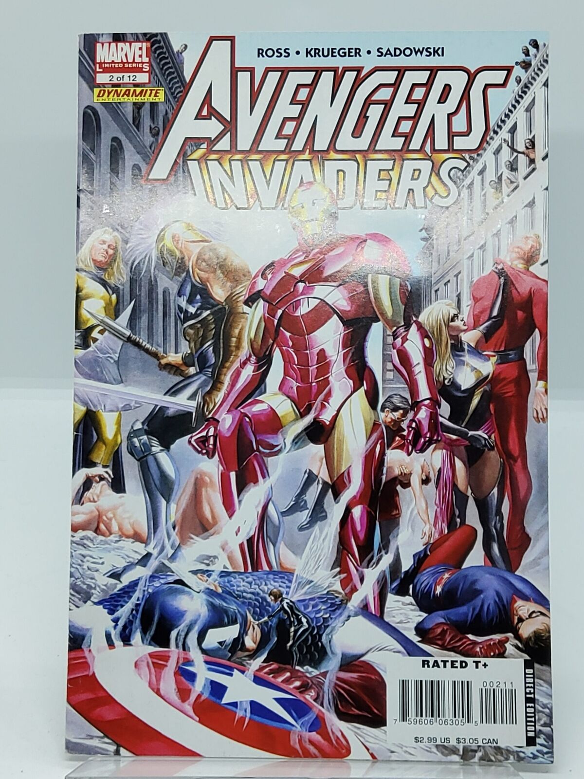 Avengers/Invaders #2 VF/NM Marvel 2008