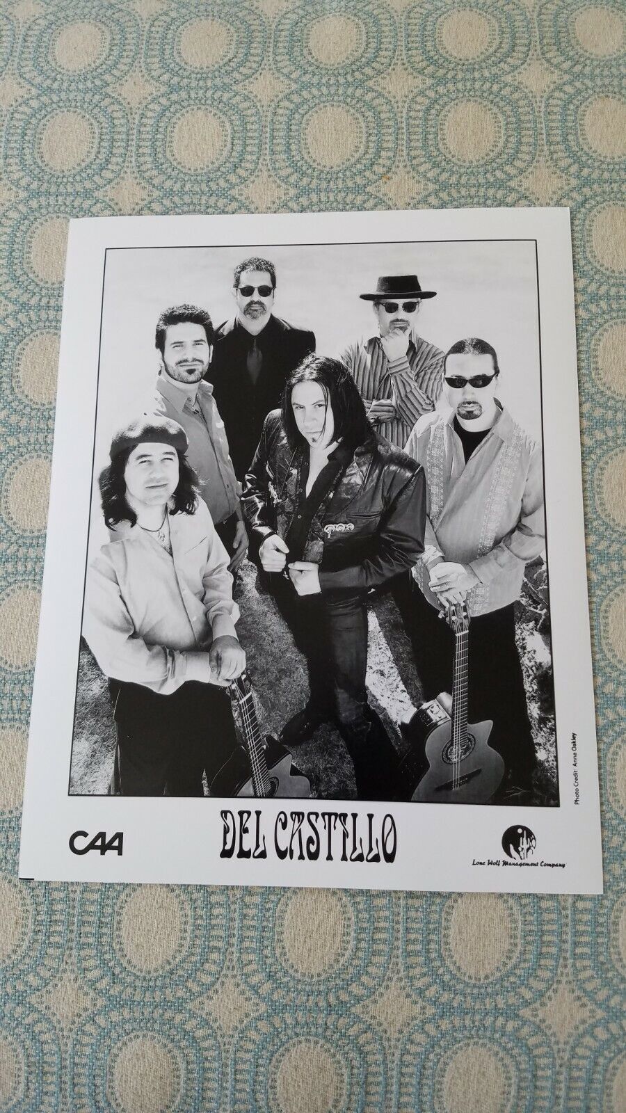 RC319 Band 8x10 Press Photo PROMO MEDIA DEL CASTILLO, CAA, LONE WOLF MGMT
