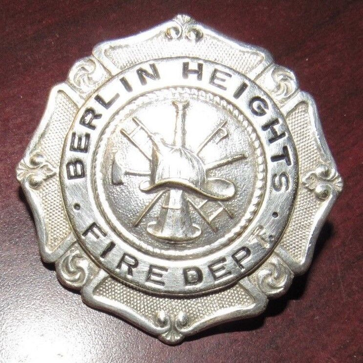 Vintage Berlin Heights, OH Fire Department - Ohio Firefighter