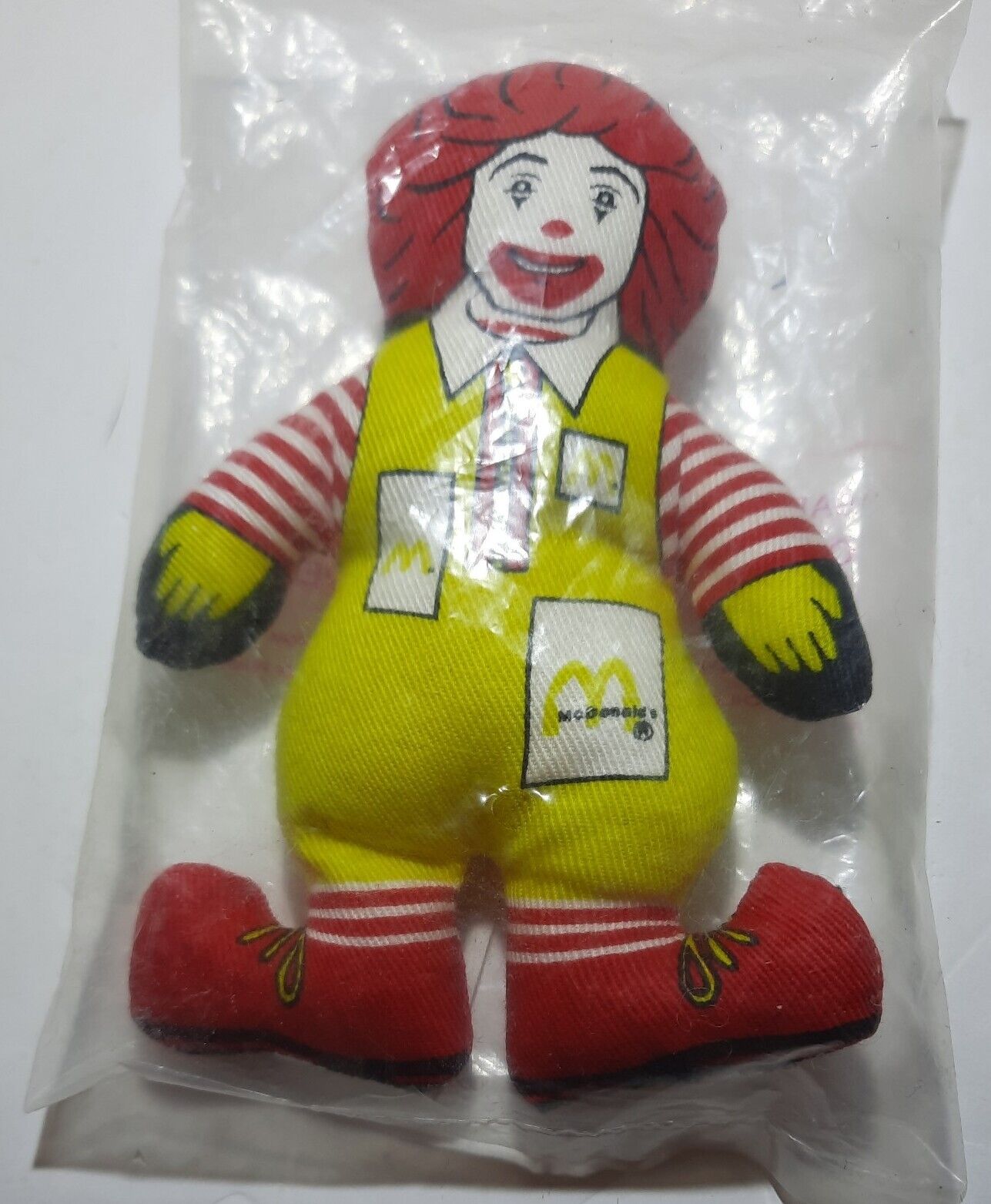 1984 Mini Ronald McDonald Plush 5” Vintage Fast Food Character New In Bag