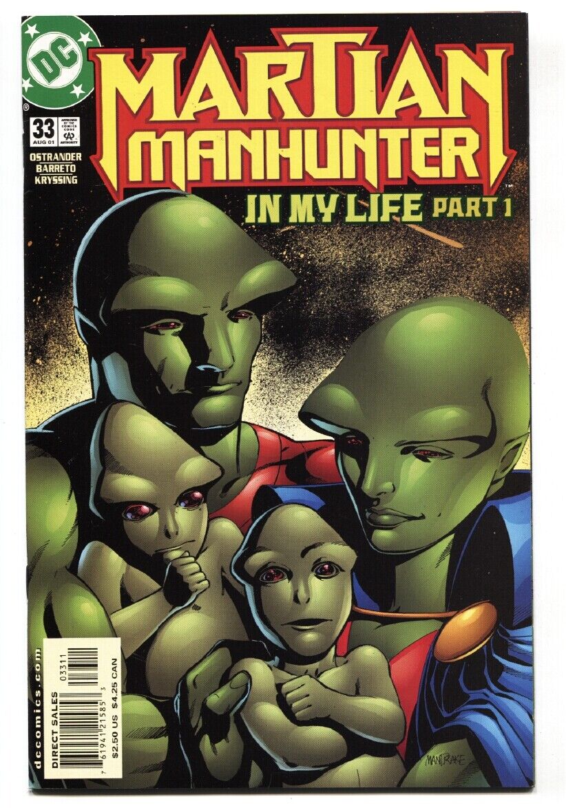 Martian Manhunter #33 2001 - Origin of the Anti-Life Equation comic book