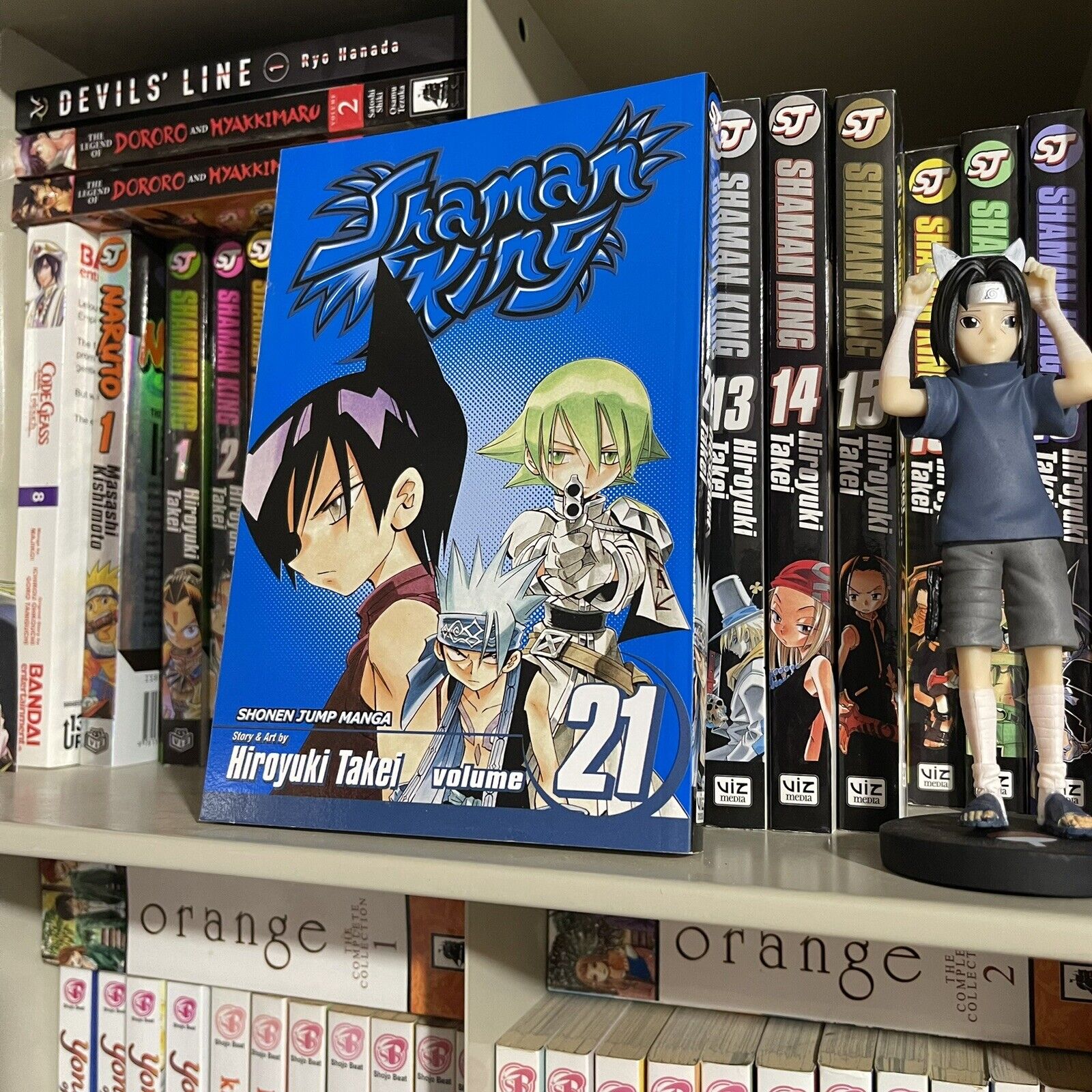Shaman King manga Vol 21 First Print Takei Shounen anime graphic novel book