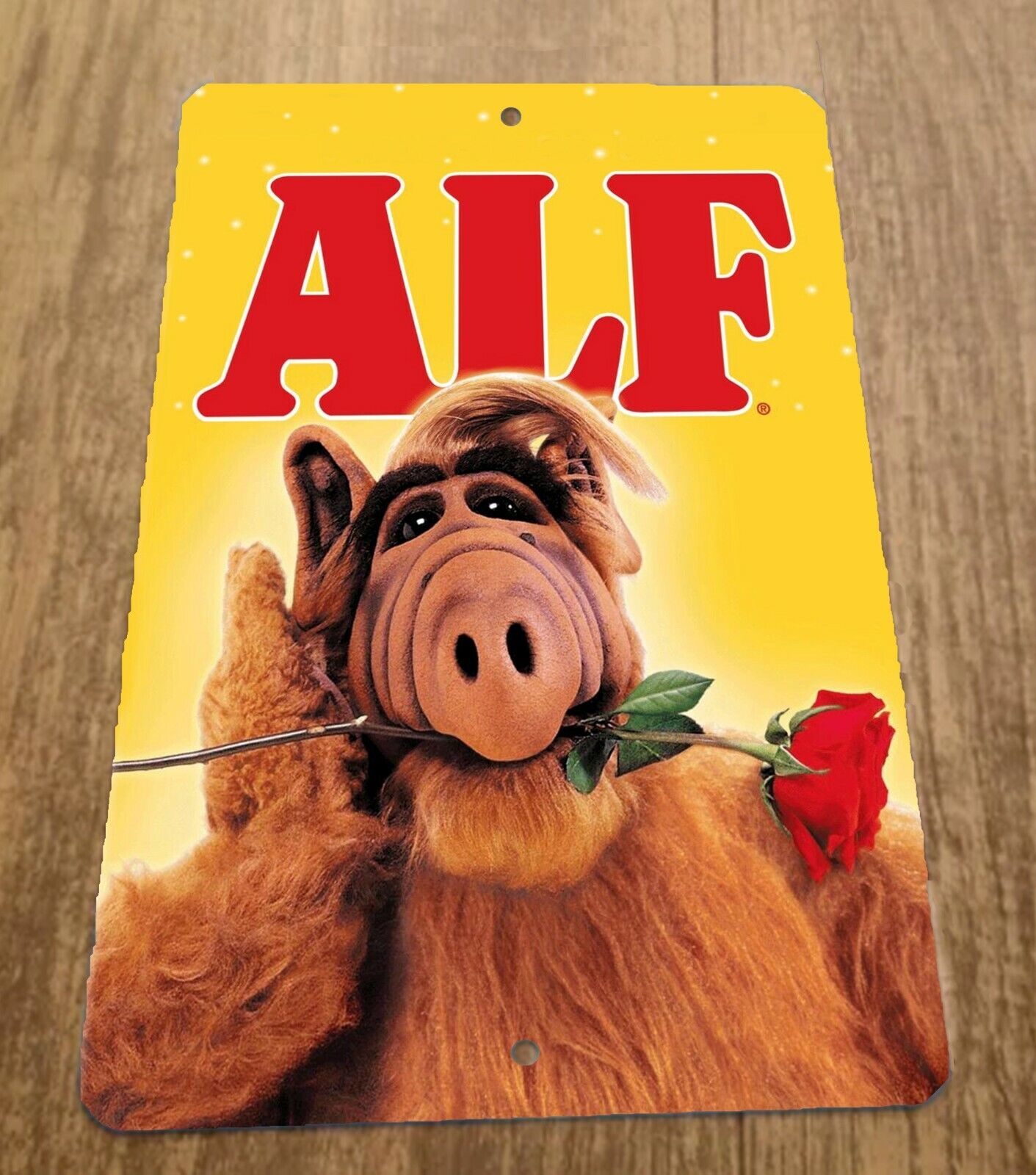 ALF TV Show Alien Life From 8x12 Metal Wall Sign