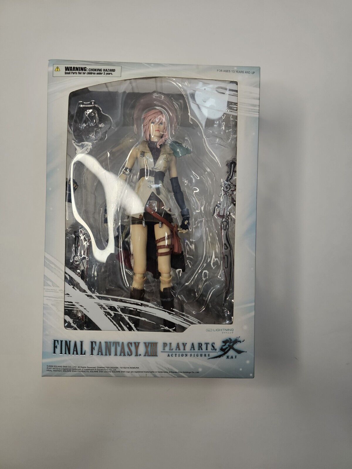Final Fantasy XIII Play Arts Kai Action Figure LIGHTNING Square Enix Japan 