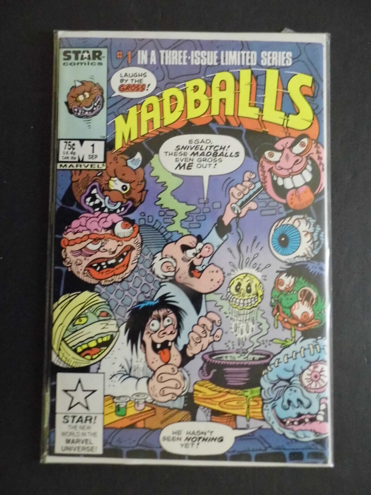 Madballs # 1 Marvel (Star Comic) 9/86 - VF-NM