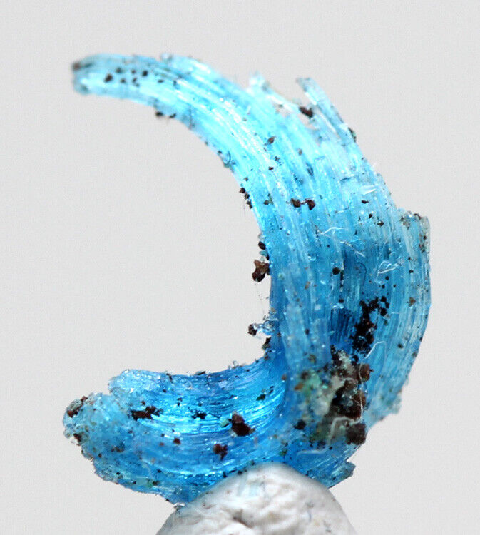 CHALCANTHITE specimen Blue Crystal Cluster Mineral ARIZONA w/ ID card