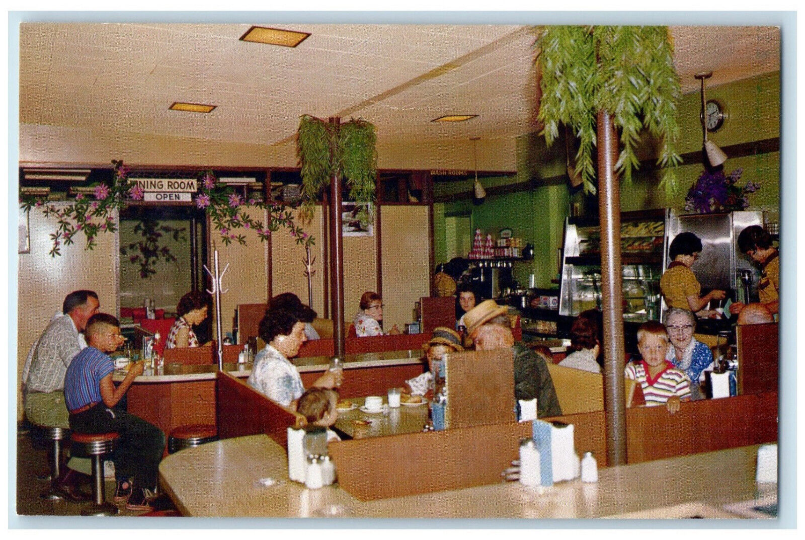 c1950's The Grill Davidson Hotel Moose Jaw Regina Saskatchewan Canada Postcard