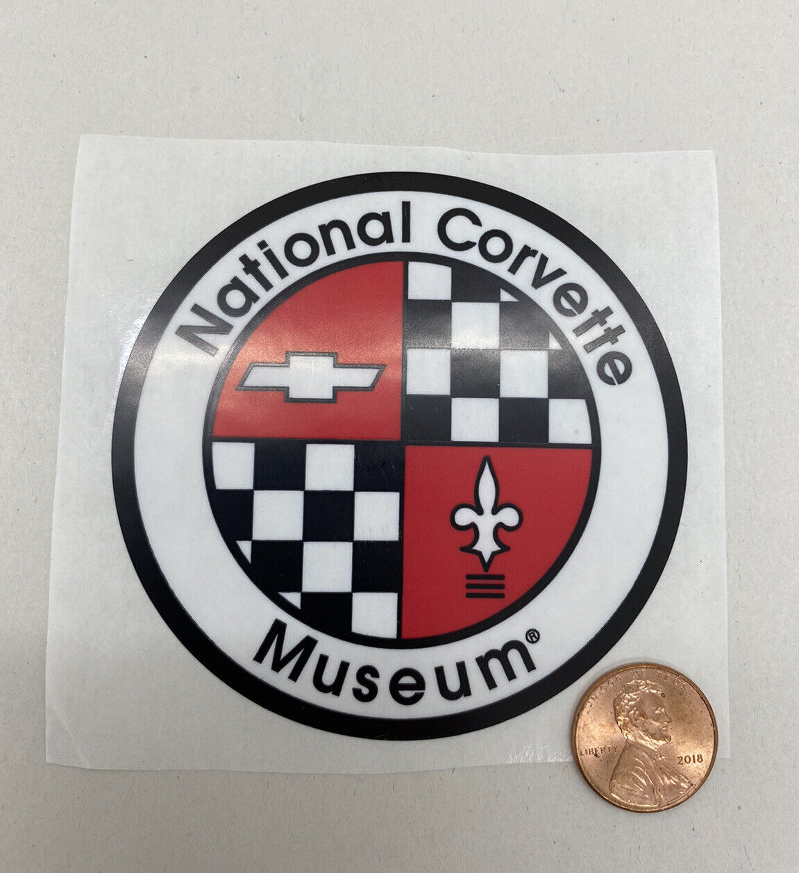National Corvette Museum Sticker Decal 3\
