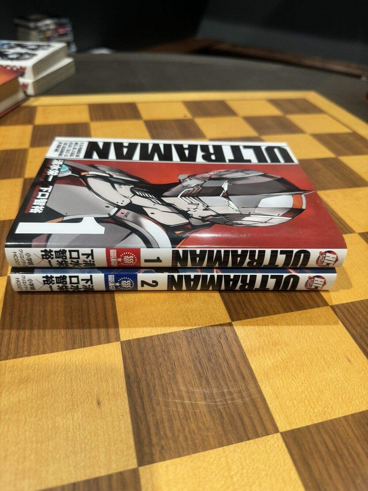 Ultraman Manga In Japanese Language Vol 1-2 Lot