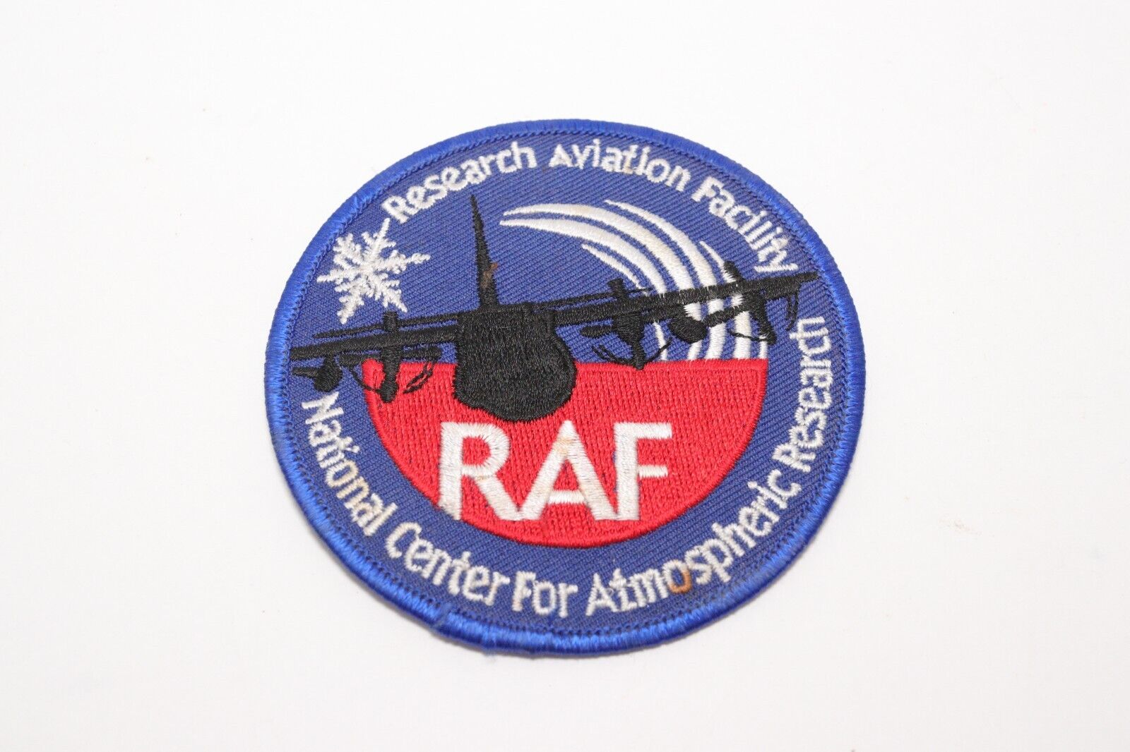 Research Aviation Facility Round Patch 3-1/2\