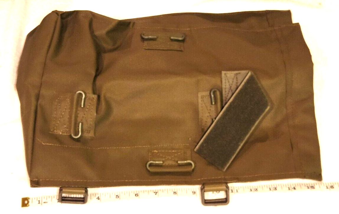 Danish Military Rubberized Waterproof Shoulder Bag HMAK ABC taske M/69 1984
