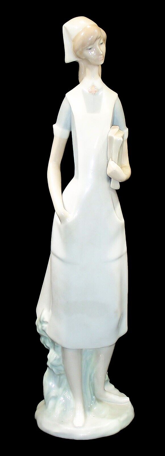 Lladro Professionals “Nurse with Charts” Porcelain Figurine, #4603, 14.25” High