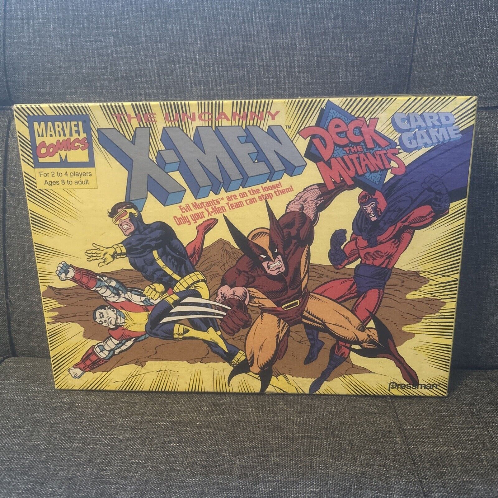 RARE Vintage 1992 Marvel Comics X-Men Deck The Mutants Card Game COMPLETE