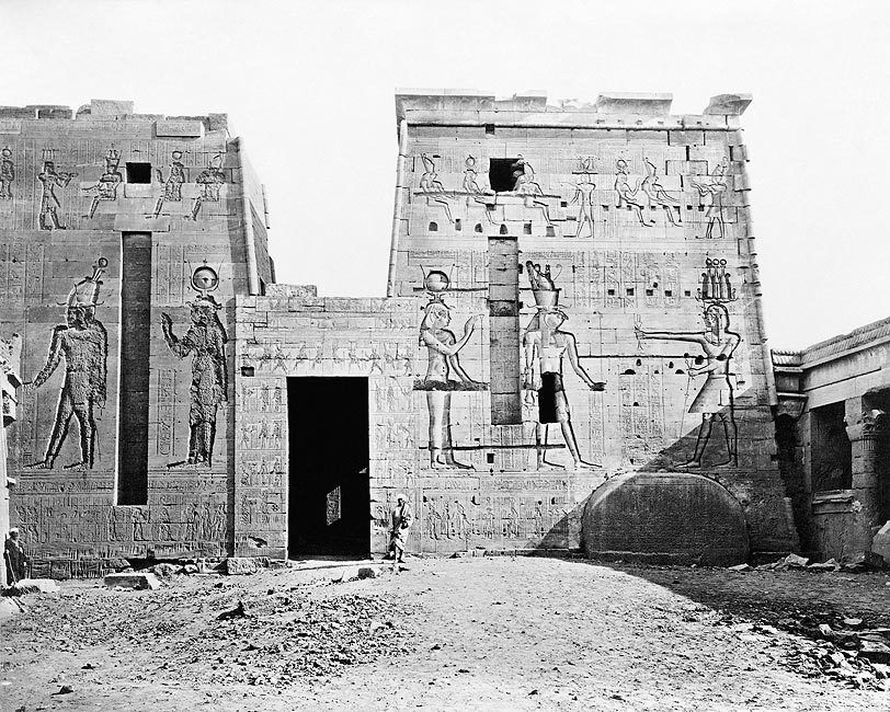 TEMPLE OF ISIS PHILAE ISLAND NILE RIVER EGYPT 8x10 GLOSSY PHOTO PRINT