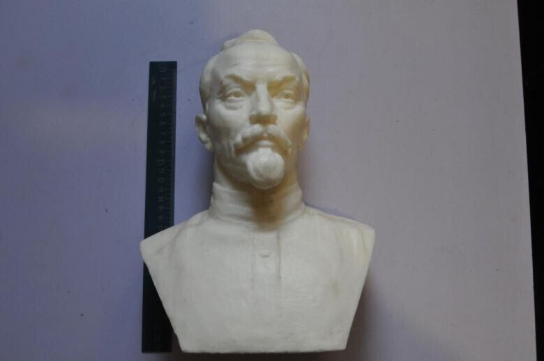F. Dzerzhinsky russian Communist USSR Solid plastic Bust Figurine Statue 5648