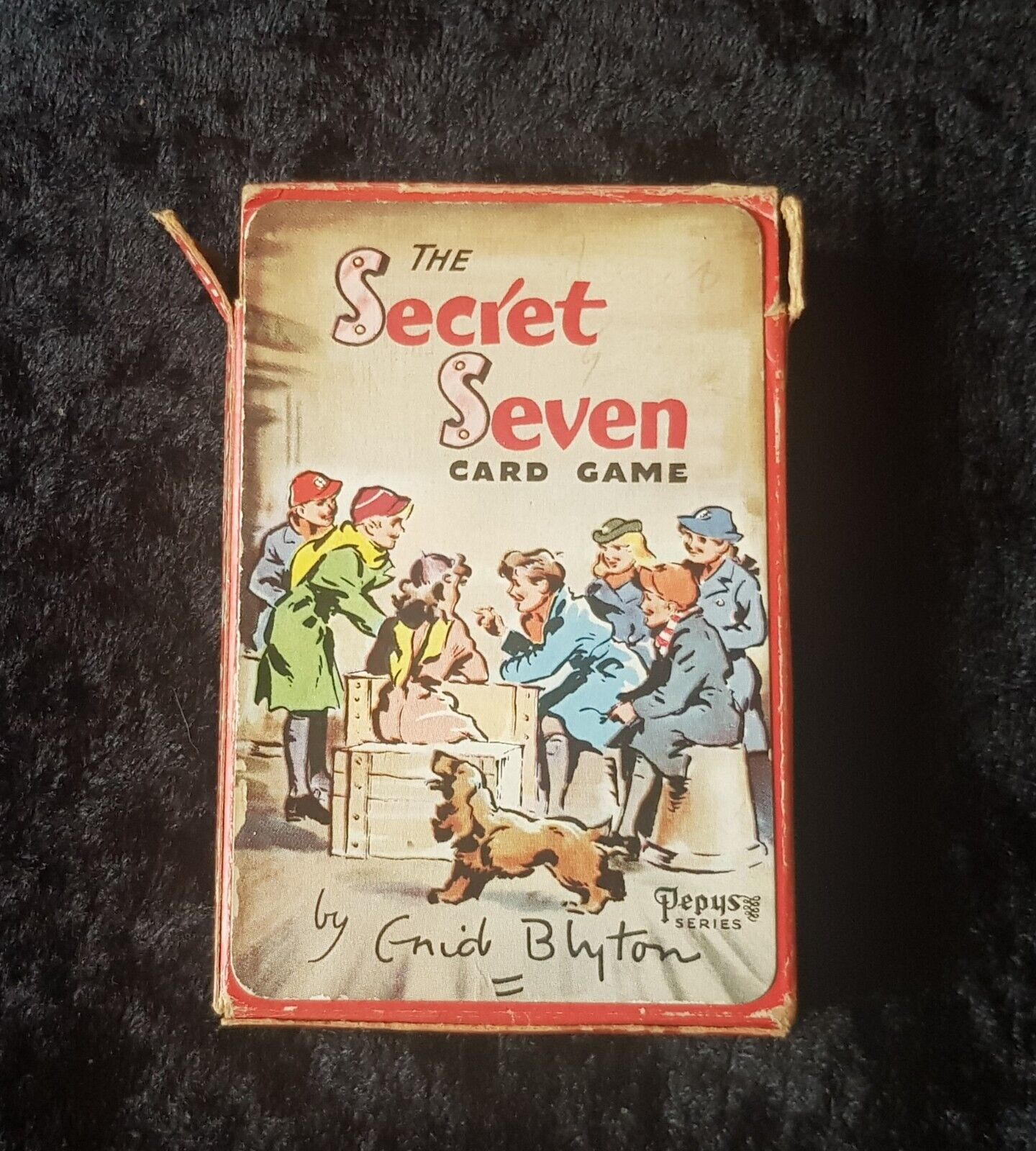 c1955 Secret Seven Enid Blyton Card Game - by Pepys in Original Box
