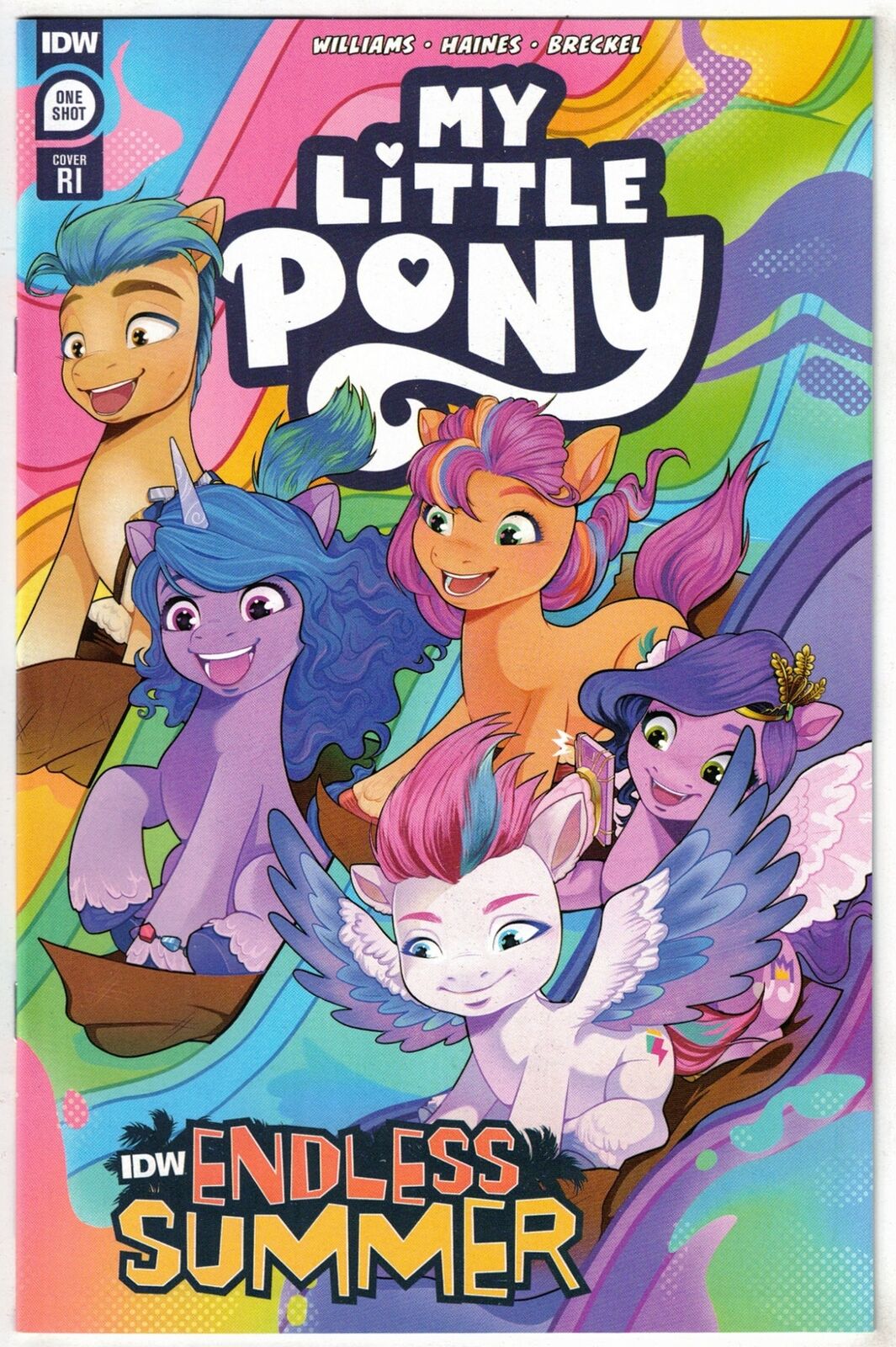 MY LITTLE PONY IDW ENDLESS SUMMER #1- 1:25 LUCYANNIS CAMACHO VARIANT- IDW