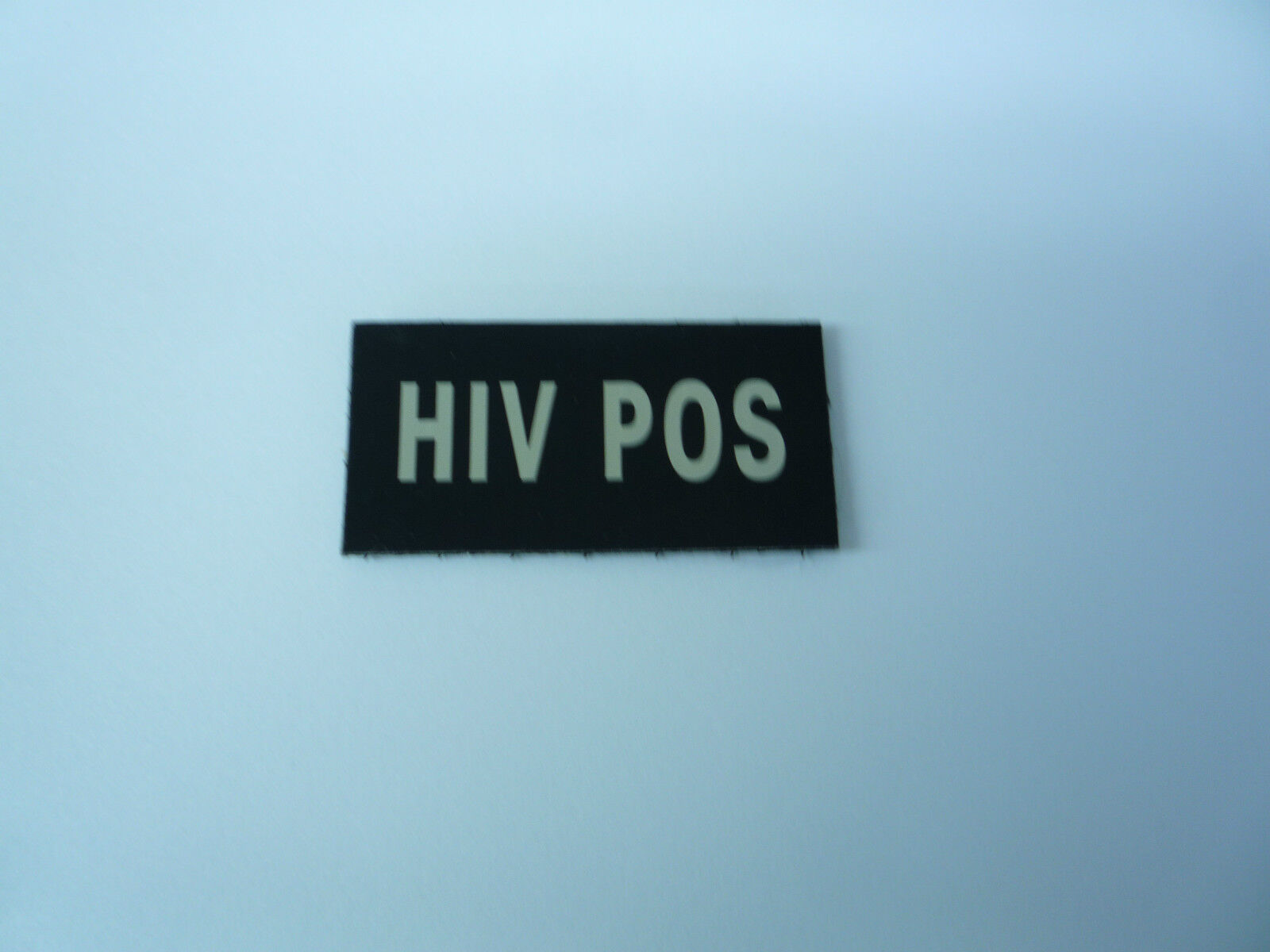 HIV POS ALLERT PATCH DESERT TAN ON IR 2
