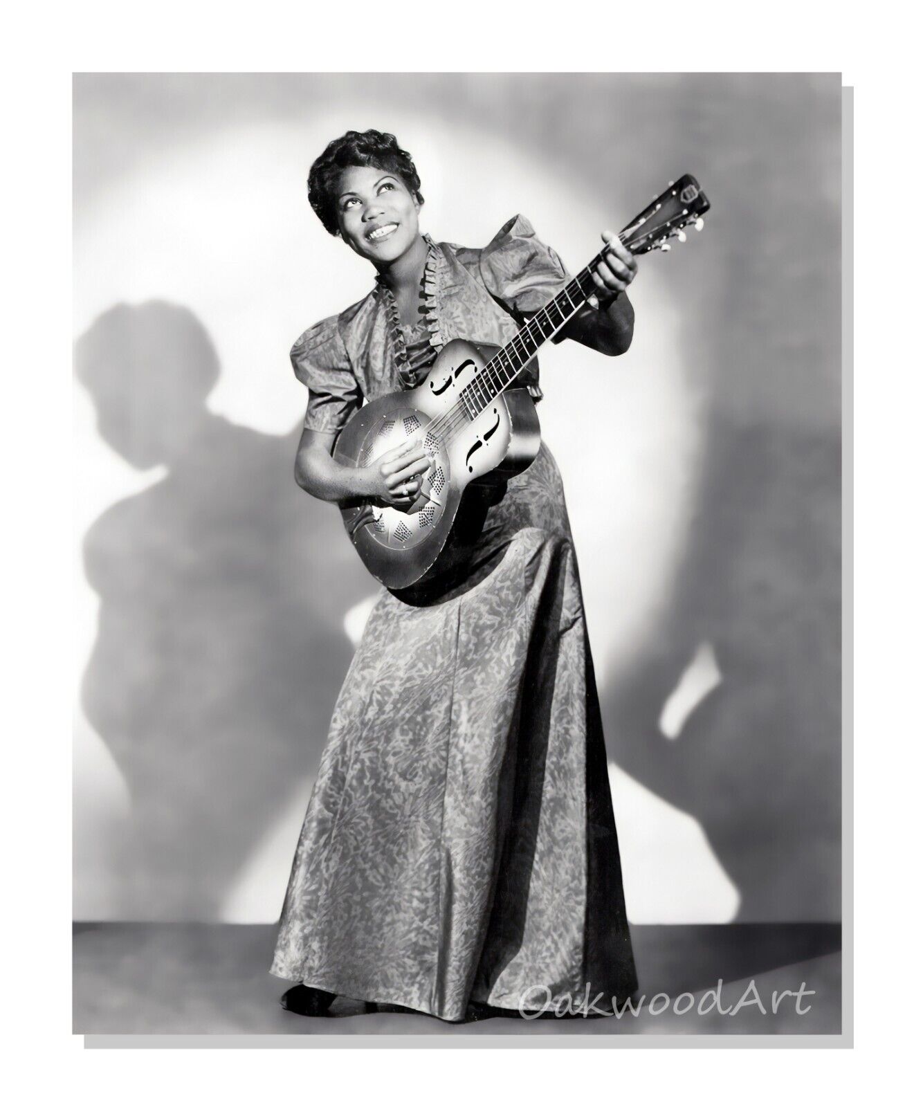 Sister Rosetta Tharpe, Gospel Singer & Guitarist - Vintage Photo Reprint
