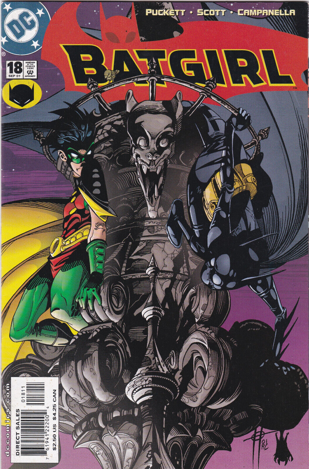Batgirl #18 (2000-2002)1st Solo Series DC Comics High Grade