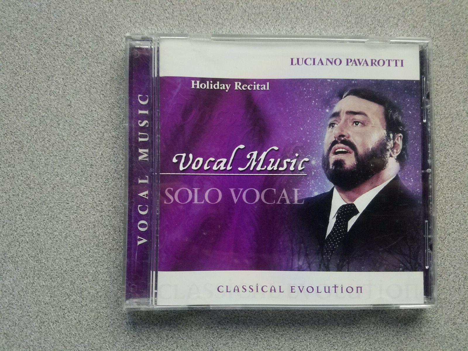 LUCIANO PAVAROTTI HOLIDAY RECITAL VOCAL MUSIC SOLO VOCAL CLASSICAL EVOLUTION CD
