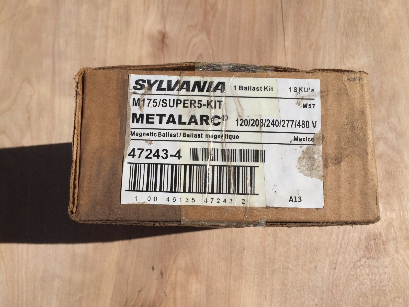 Sylvania-M175-Super5-Kit-Metalarc-Magnetic-Ballast 