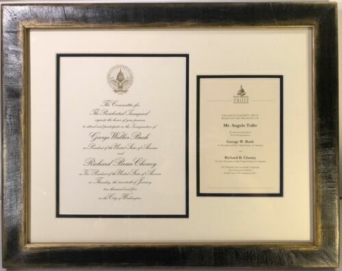George Bush / Cheney 2005 Presidential Inaugural Invitation OFFICIAL Political