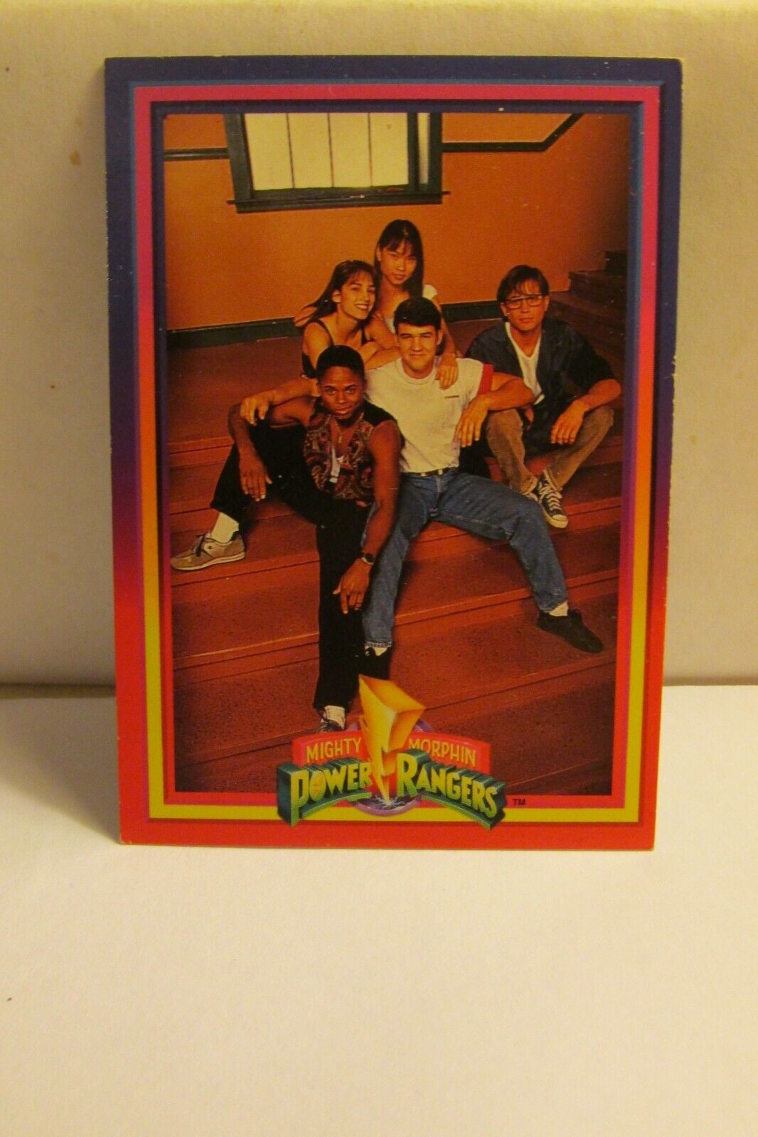 1994 MIGHTY MORPHIN POWER RANGERS Collector Cards Taking a Break #2