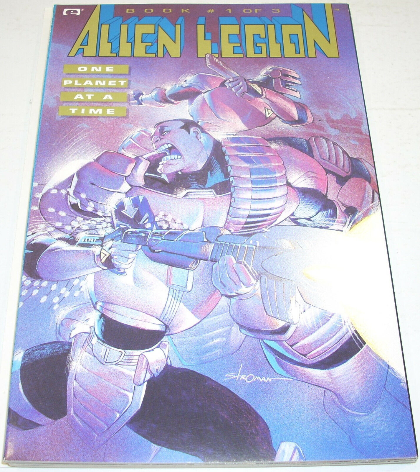 Epic ALIEN LEGION One Planet at a Time 1-3 (of 3) + Grimrod One Shot Marvel 1993