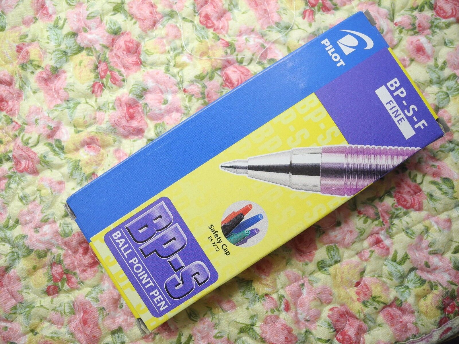 (Tracking No.)12pcs PILOT BP-S 0.7mm ball point pen with cap Purple(Japan)
