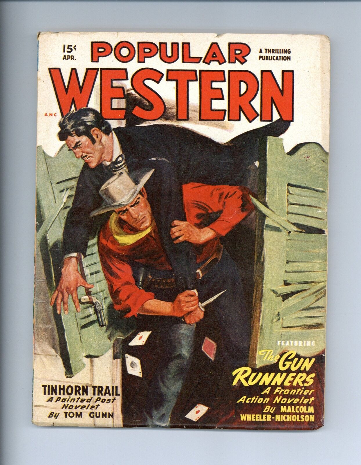 Popular Western Pulp Apr 1949 Vol. 36 #2 VG