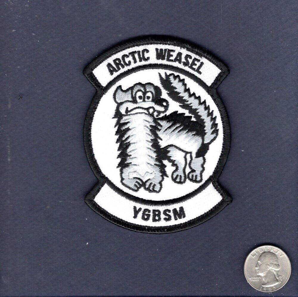 Original 356th FS GREEN DEMONS Arctic Wild Weasel YGBSM USAF Squadron Patch +V