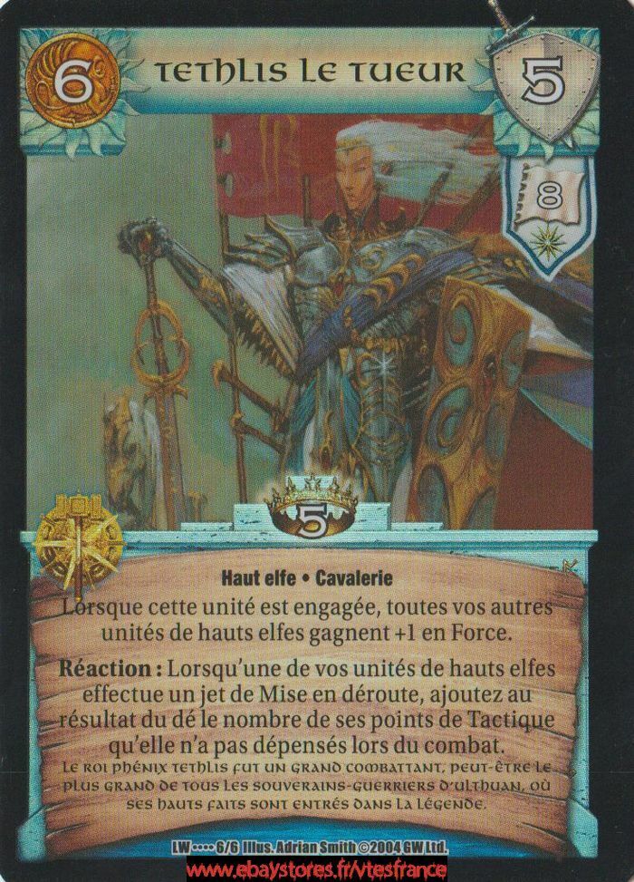 Warcry CCG - Tethlis le Tueur #6 / Legends of WarCry FR